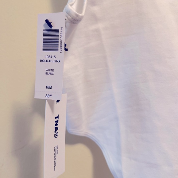 Aritzia Hold It Lynx White Bodysuit - Picture 5 of 6